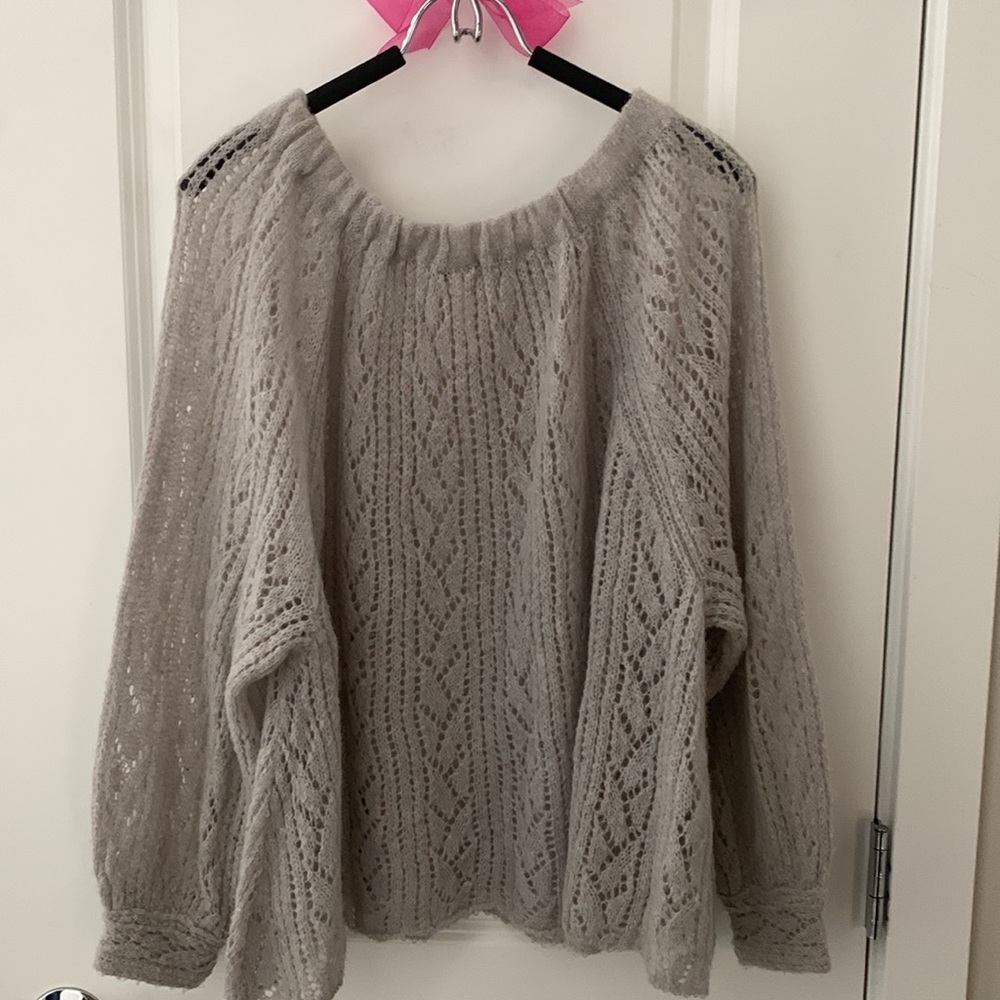 🧶CROCHET ON OR OFF SHOULDER SWEATER🧶